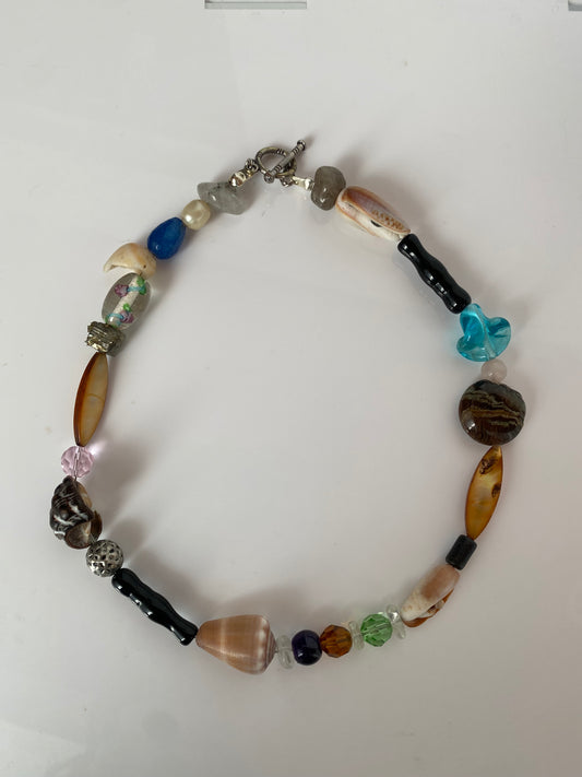 Ray Soleil Handmade Beaded Necklace