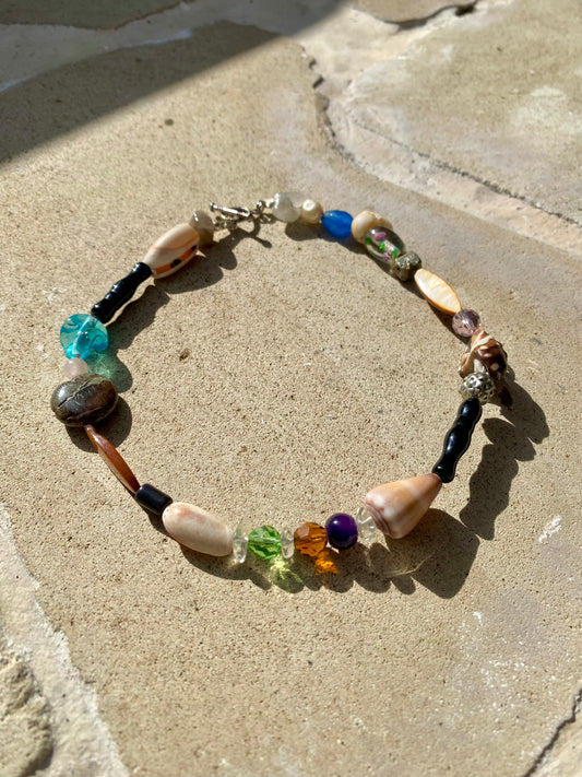 Ray Soleil Handmade Beaded Necklace