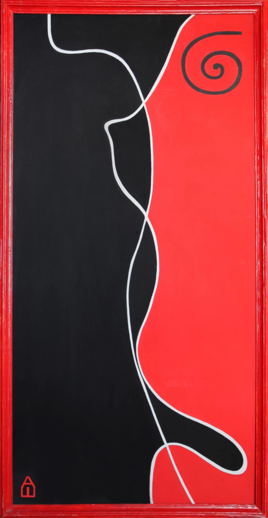 Alla Shliakhova Art- Red and black