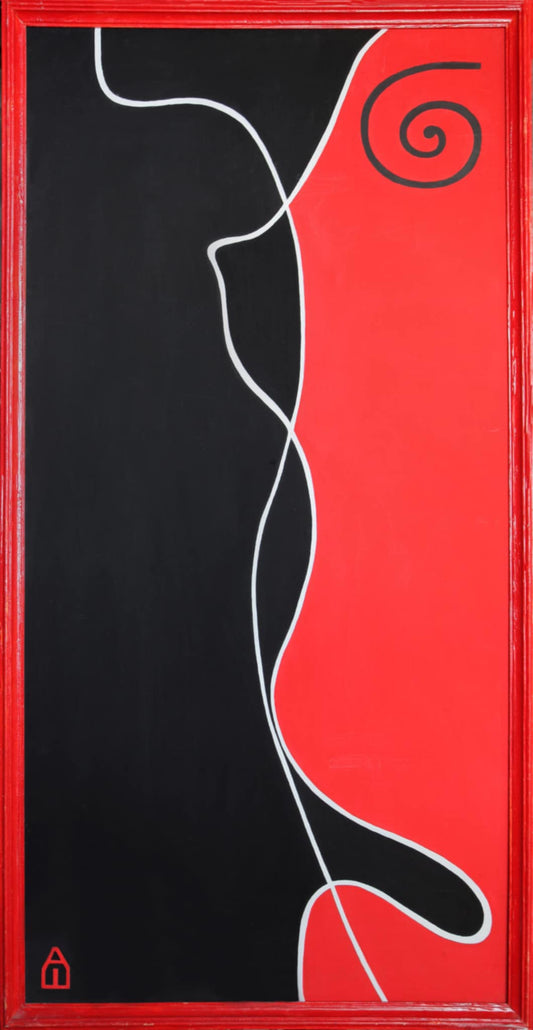 Alla Shliakhova Art- Red and black