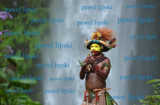 Pawell Lipski Photography- Papua New Guinea Indigenous Waterfall