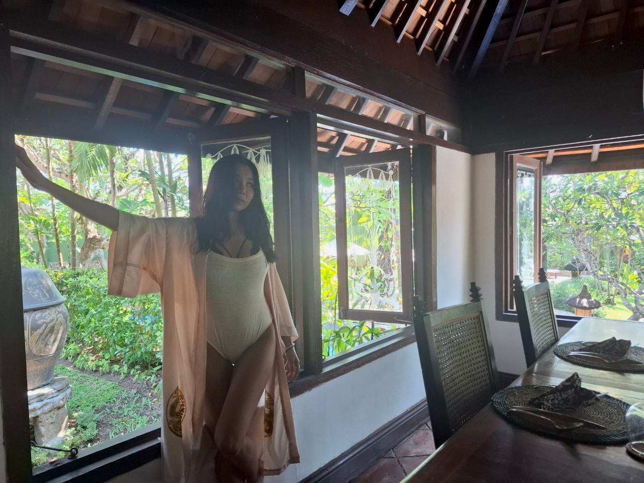 Blaize Designs Silk Kimono Robe