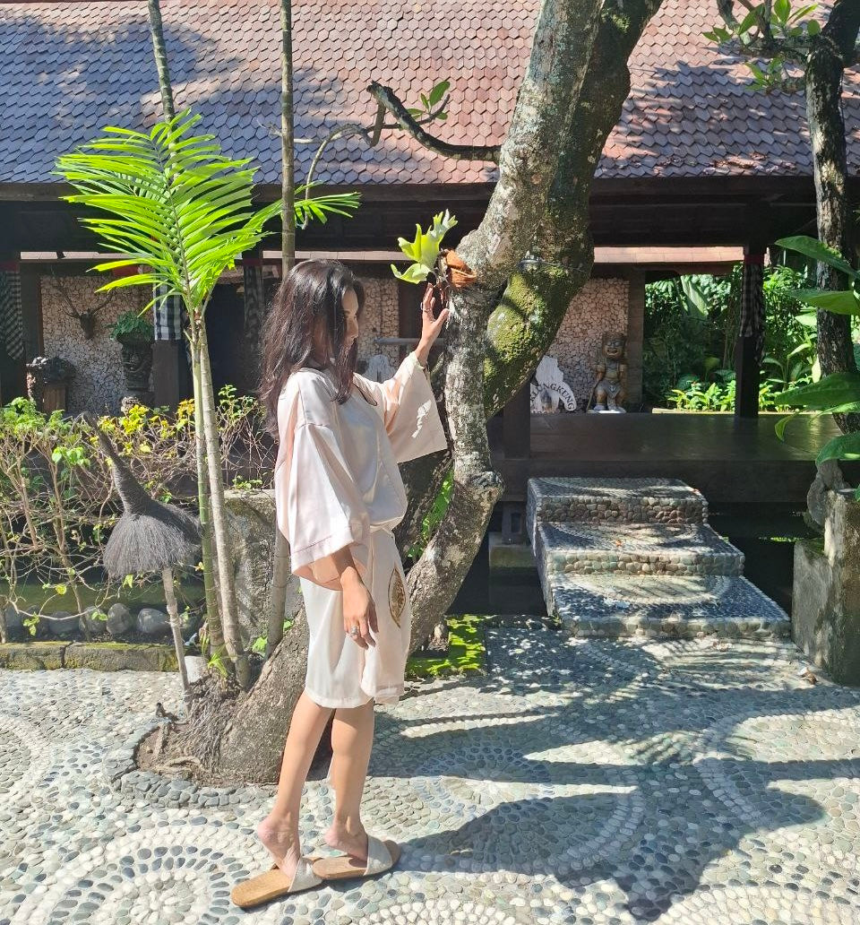 Blaize Designs Silk Kimono Robe